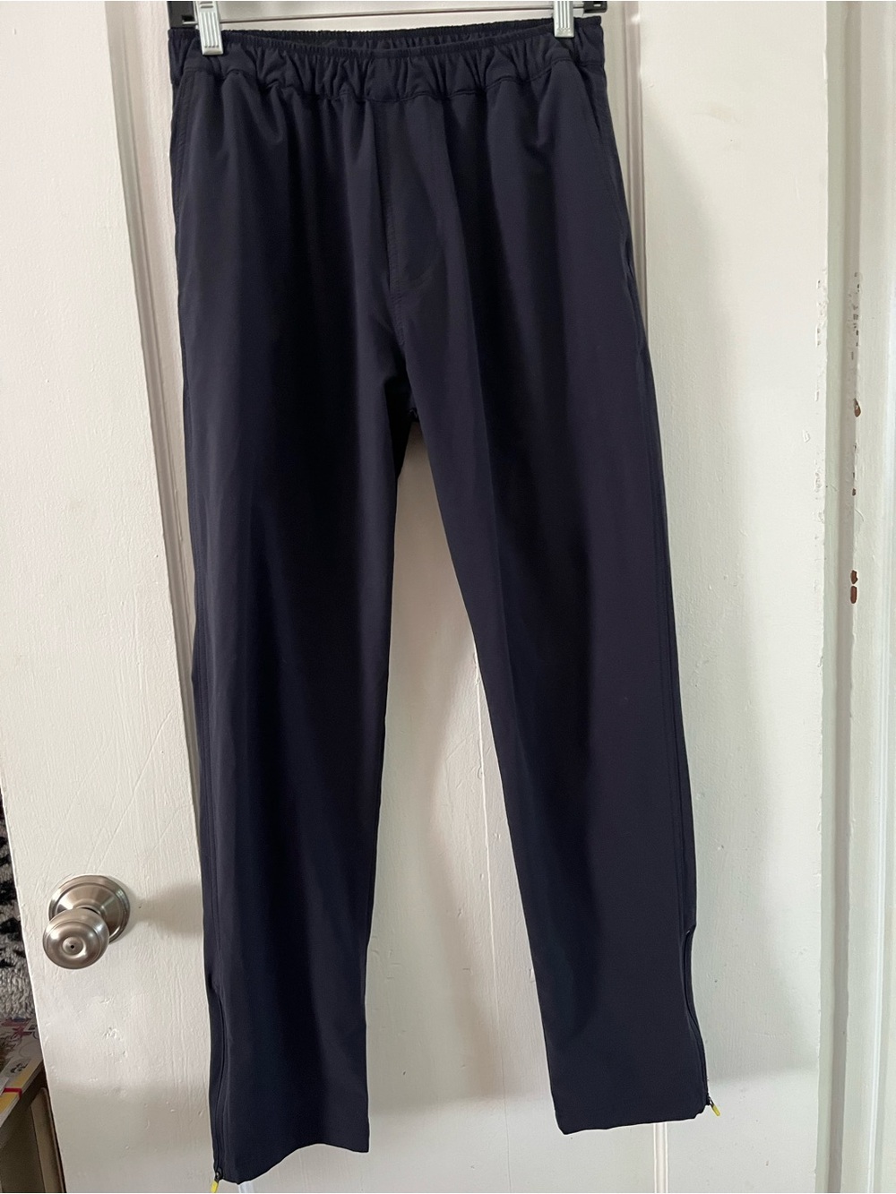 Olivers Apparel Bradbury Jogger Pants Black Size M Ankle Zip Track - Picture 3 of 15